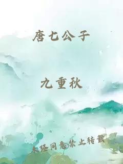 唐七公子