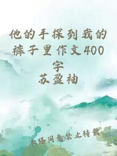 他的手探到我的裤子里作文400字