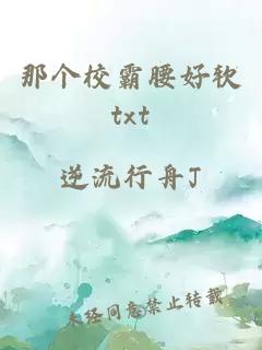 那个校霸腰好软txt