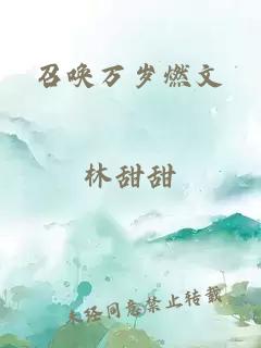 召唤万岁燃文