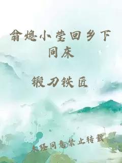 翁熄小莹回乡下同床