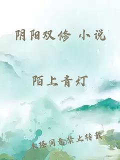 阴阳双修 小说