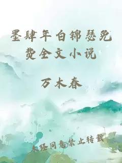 墨肆年白锦瑟免费全文小说