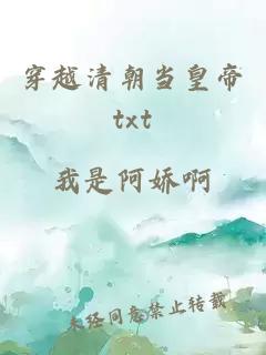 穿越清朝当皇帝txt