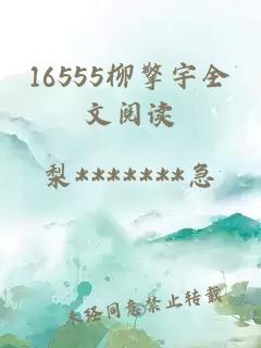 16555柳擎宇全文阅读