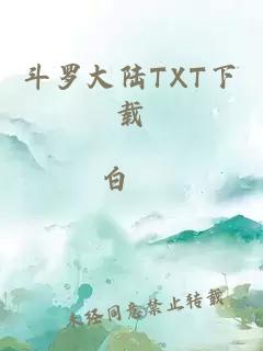 斗罗大陆TXT下载