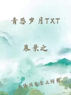 青葱岁月TXT