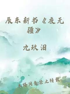 辰东新书《夜无疆》