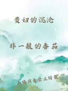 贵妇的沉沦