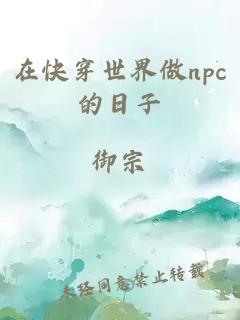 在快穿世界做npc的日子