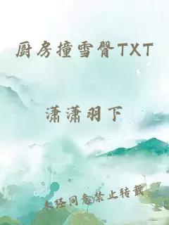 厨房撞雪臀TXT