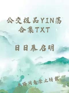 公交极品YIN荡合集TXT