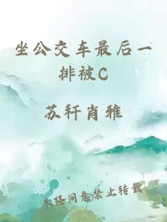 坐公交车最后一排被C