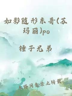 如影随形东哥(苏玛丽)po