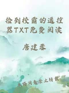 捡到校霸的遥控器TXT免费阅读