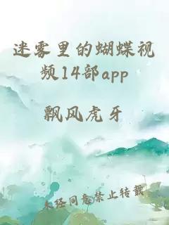 迷雾里的蝴蝶视频14部app