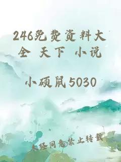 246免费资料大全 天下 小说