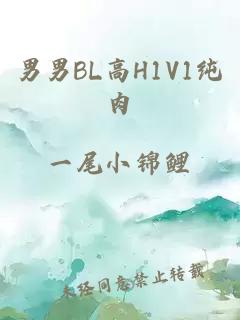 男男BL高H1V1纯肉