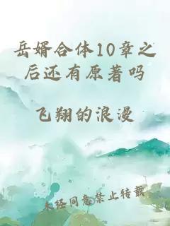 岳婿合体10章之后还有原著吗