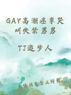 GAY高潮痉挛哭叫失禁男男