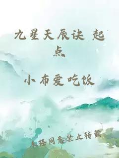 九星天辰诀 起点