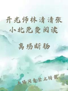 开光师林清清张小北免费阅读