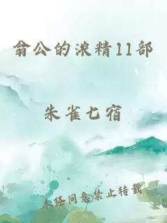 翁公的浓精11部