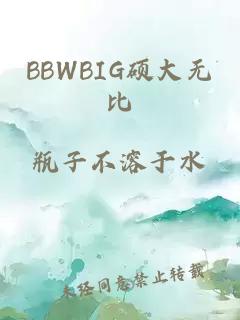 BBWBIG硕大无比