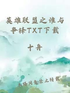 英雄联盟之谁与争锋TXT下载