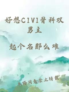 好想C1V1骨科双男主