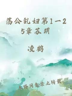 荡公乱妇第1一25章苏玥