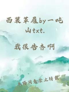 西装革履by一吨山txt.