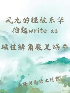 凤九的腿被东华抬起write as