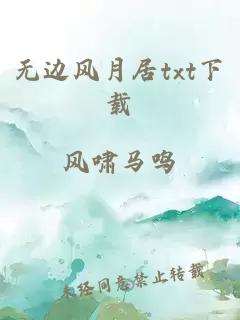 无边风月居txt下载