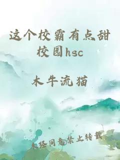 这个校霸有点甜校园hsc