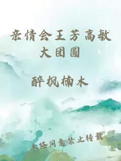 亲情会王芳高敏大团圆