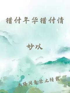 错付年华错付情