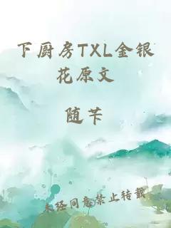 下厨房TXL金银花原文