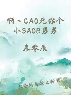 啊～CAO死你个小SAOB男男