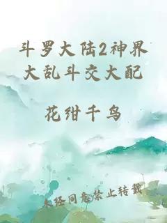 斗罗大陆2神界大乱斗交大配