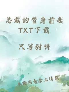 总裁的替身前妻TXT下载