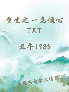 重生之一见倾心TXT