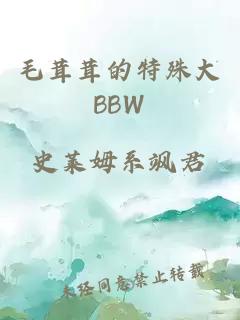 毛茸茸的特殊大BBW