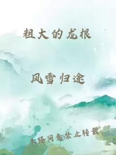 粗大的龙根