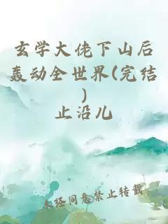 玄学大佬下山后轰动全世界(完结)